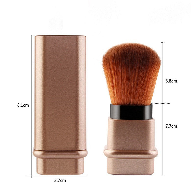 Square Retractable Blush Makeup Brush